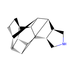 C1NC[C@H]2[C@@H]1[C@H]1[C@H]3[C@@H]4CC[C@H]5[C@@H]6[C@H]4[C@H]1[C@@H]6[C@H]2[C@@H]35 ZINC000299864698