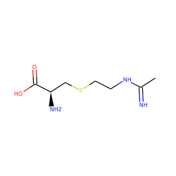 CC(=N)NCCSC[C@@H](N)C(=O)O ZINC000027656809