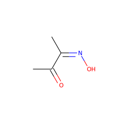 CC(=O)/C(C)=N\O ZINC000012358749