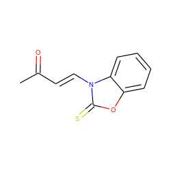 CC(=O)/C=C/n1c(=S)oc2ccccc21 ZINC000004750641