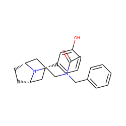 CC(=O)N(CCN1[C@H]2CC[C@@H]1C[C@H](c1cccc(O)c1)C2)Cc1ccccc1 ZINC000117299539