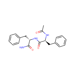 CC(=O)N[C@@H](Cc1ccccc1)C(=O)N[C@@H](Cc1ccccc1)C(N)=O ZINC000034769253