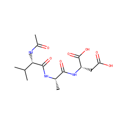 CC(=O)N[C@H](C(=O)N[C@@H](C)C(=O)N[C@@H](CC(=O)O)C(=O)O)C(C)C ZINC000029566104