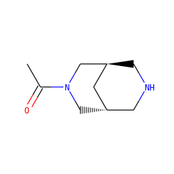 CC(=O)N1C[C@H]2CNC[C@@H](C2)C1 ZINC000101688932
