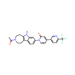 CC(=O)N1CCc2c(n(C)c3cc(-n4ccc(-c5ccc(C(F)(F)F)nc5)cc4=O)ccc23)CC1 ZINC000115010341