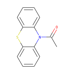 CC(=O)N1c2ccccc2Sc2ccccc21 ZINC000000271821