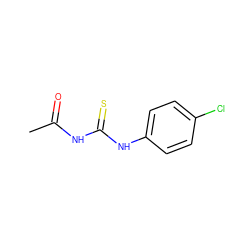 CC(=O)NC(=S)Nc1ccc(Cl)cc1 ZINC000000450618