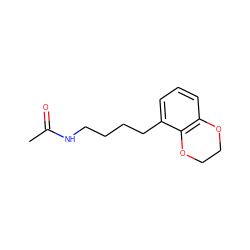 CC(=O)NCCCCc1cccc2c1OCCO2 ZINC000013781811