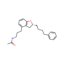 CC(=O)NCCCc1cccc2c1C[C@@H](CCCCc1ccccc1)O2 ZINC000028119099