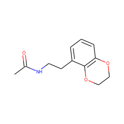 CC(=O)NCCc1cccc2c1OCCO2 ZINC000013781809