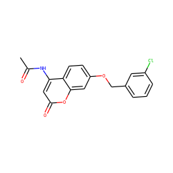 CC(=O)Nc1cc(=O)oc2cc(OCc3cccc(Cl)c3)ccc12 ZINC000103243509