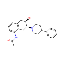 CC(=O)Nc1cccc2c1C[C@H](N1CCC(c3ccccc3)CC1)[C@H](O)C2 ZINC000028235490