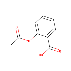 CC(=O)Oc1ccccc1C(=O)O ZINC000000000053