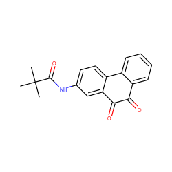 CC(C)(C)C(=O)Nc1ccc2c(c1)C(=O)C(=O)c1ccccc1-2 ZINC000013862833