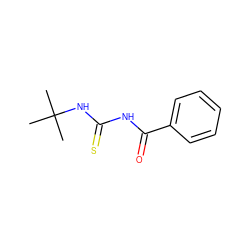 CC(C)(C)NC(=S)NC(=O)c1ccccc1 ZINC000000491527