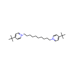 CC(C)(C)c1cc[n+](CCCCCCCCCC[n+]2ccc(C(C)(C)C)cc2)cc1 ZINC000066103124