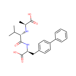 CC(C)[C@H](N[C@@H](C)C(=O)O)C(=O)N[C@@H](Cc1ccc(-c2ccccc2)cc1)C(=O)O ZINC000026655974