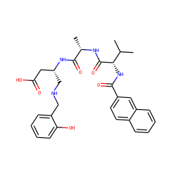 CC(C)[C@H](NC(=O)c1ccc2ccccc2c1)C(=O)N[C@@H](C)C(=O)N[C@H](CNCc1ccccc1O)CC(=O)O ZINC000049762261