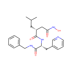 CC(C)C[C@H](CC(=O)NO)C(=O)N[C@H](Cc1cccnc1)C(=O)NCc1ccccc1 ZINC000026293922