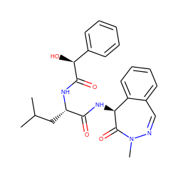 CC(C)C[C@H](NC(=O)[C@@H](O)c1ccccc1)C(=O)N[C@@H]1C(=O)N(C)N=Cc2ccccc21 ZINC000001553182