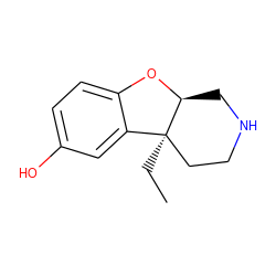 CC[C@@]12CCNC[C@@H]1Oc1ccc(O)cc12 ZINC000045257683
