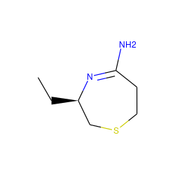 CC[C@@H]1CSCCC(N)=N1 ZINC000028455530