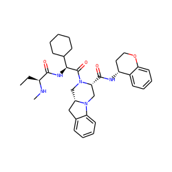 CC[C@H](NC)C(=O)N[C@H](C(=O)N1C[C@H]2Cc3ccccc3N2C[C@H]1C(=O)N[C@@H]1CCOc2ccccc21)C1CCCCC1 ZINC000103250127