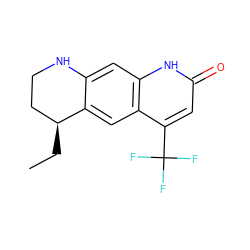 CC[C@H]1CCNc2cc3[nH]c(=O)cc(C(F)(F)F)c3cc21 ZINC000000007496