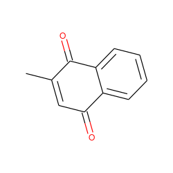 CC1=CC(=O)c2ccccc2C1=O ZINC000000001677