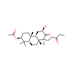 CCC(=O)CC[C@]1(C)C(=O)[C@H](O)C[C@@H]2[C@@]3(C)CC[C@H](OC(C)=O)C(C)(C)[C@@H]3CC[C@]21C ZINC001772648494