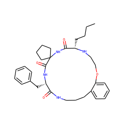 CCCC[C@@H]1NCCOc2ccccc2CCCNC(=O)[C@H](Cc2ccccc2)NC(=O)C2(CCCC2)NC1=O ZINC001772608982