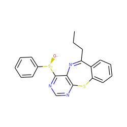 CCCC1=Nc2c(ncnc2[S@+]([O-])c2ccccc2)Sc2ccccc21 ZINC001772622588