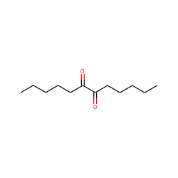 CCCCCC(=O)C(=O)CCCCC ZINC000002019462