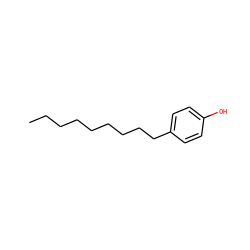 CCCCCCCCCc1ccc(O)cc1 ZINC000001850497