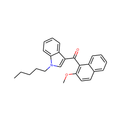 CCCCCn1cc(C(=O)c2c(OC)ccc3ccccc23)c2ccccc21 ZINC000043015331