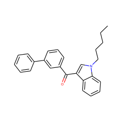 CCCCCn1cc(C(=O)c2cccc(-c3ccccc3)c2)c2ccccc21 ZINC000072118396