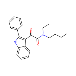 CCCCN(CC)C(=O)C(=O)c1c(-c2ccccc2)[nH]c2ccccc12 ZINC000040972917