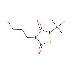 CCCCn1c(=O)sn(C(C)(C)C)c1=O ZINC000084722900