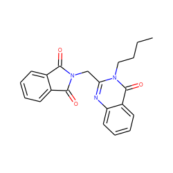 CCCCn1c(CN2C(=O)c3ccccc3C2=O)nc2ccccc2c1=O ZINC000002309141