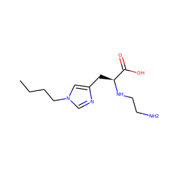 CCCCn1cnc(C[C@H](NCCN)C(=O)O)c1 ZINC000028864808