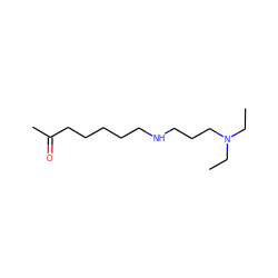 CCN(CC)CCCNCCCCCC(C)=O ZINC000028022750