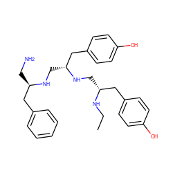 CCN[C@H](CN[C@H](CN[C@H](CN)Cc1ccccc1)Cc1ccc(O)cc1)Cc1ccc(O)cc1 ZINC000036216270