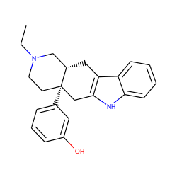 CCN1CC[C@]2(c3cccc(O)c3)Cc3[nH]c4ccccc4c3C[C@H]2C1 ZINC000003788134