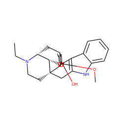 CCN1CC[C@]23Cc4[nH]c5ccccc5c4C[C@H]2[C@H]1Cc1ccc(OC)c(O)c13 ZINC000013797328