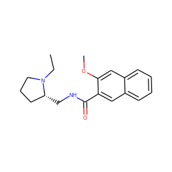 CCN1CCC[C@H]1CNC(=O)c1cc2ccccc2cc1OC ZINC000029465518