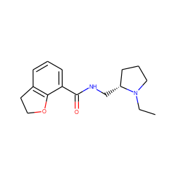 CCN1CCC[C@H]1CNC(=O)c1cccc2c1OCC2 ZINC000029471712