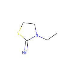 CCN1CCSC1=N ZINC000003603186