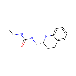 CCNC(=O)NC[C@H]1CCc2ccccc2N1 ZINC000473112072