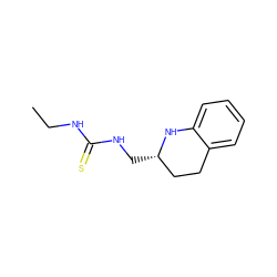 CCNC(=S)NC[C@H]1CCc2ccccc2N1 ZINC000473113817