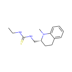 CCNC(=S)NC[C@H]1CCc2ccccc2N1C ZINC000473125049